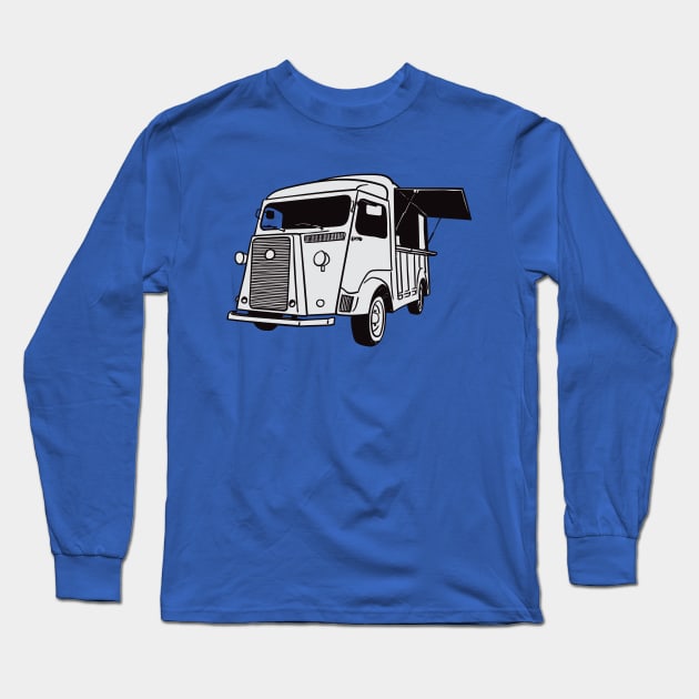 Food truck Long Sleeve T-Shirt by StefanAlfonso